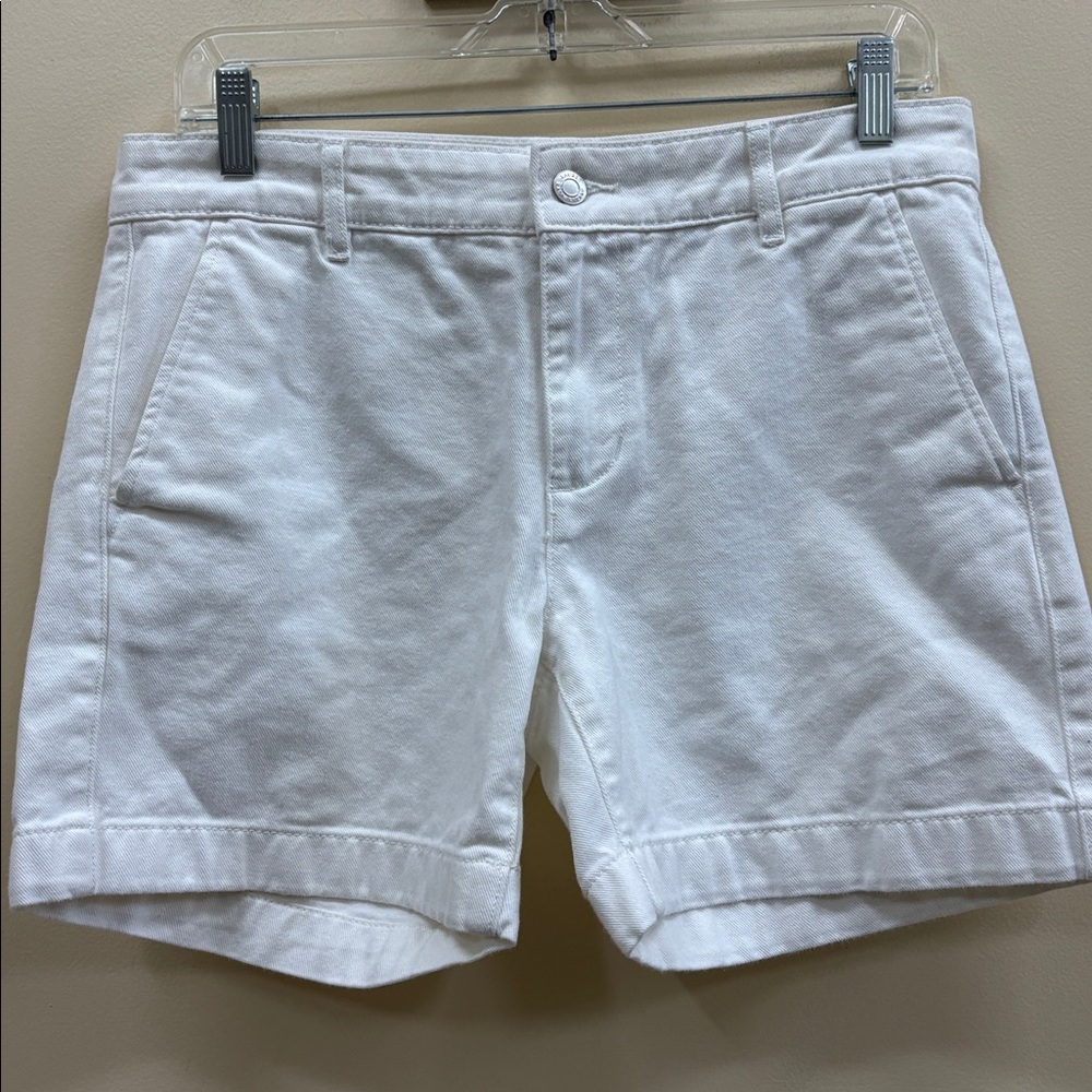 Lauren Ralph Lauren women’s 6 White Denim cotton shorts